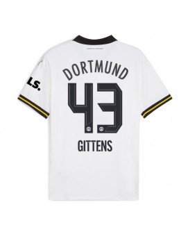 Billige Borussia Dortmund Jamie Bynoe-Gittens #43 Tredjedrakt 2024-25 Kortermet